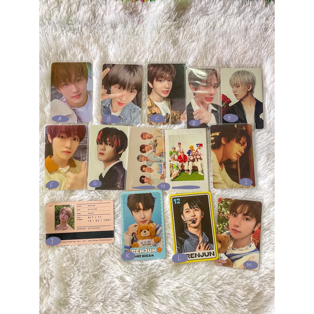 [OFFICIAL] photocard pc official nct dream JISUNG CHENLE GRUP UNIT TEN JAEHYUN RENJUN  (BACA DESKRIP