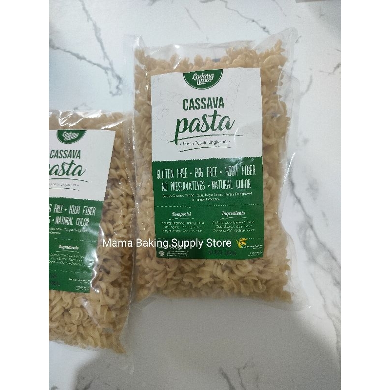 

LADANG LIMA Cassava Pasta Fusilli Fusili Singkong Gluten Free 500 gr