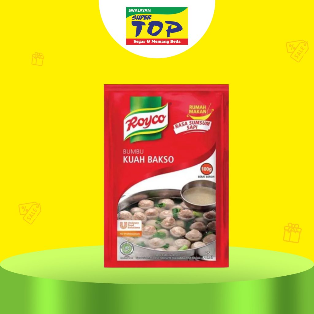 

~TOP~ ROYCO KUAH BAKSO SAPI 100GR