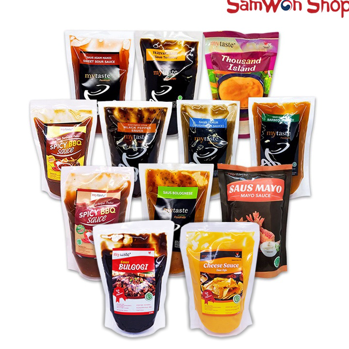 

Bestseller MYTASTE SAUS 500 GRAM - MY TASTE SAUCE FOR DRESSING & MARINADE
