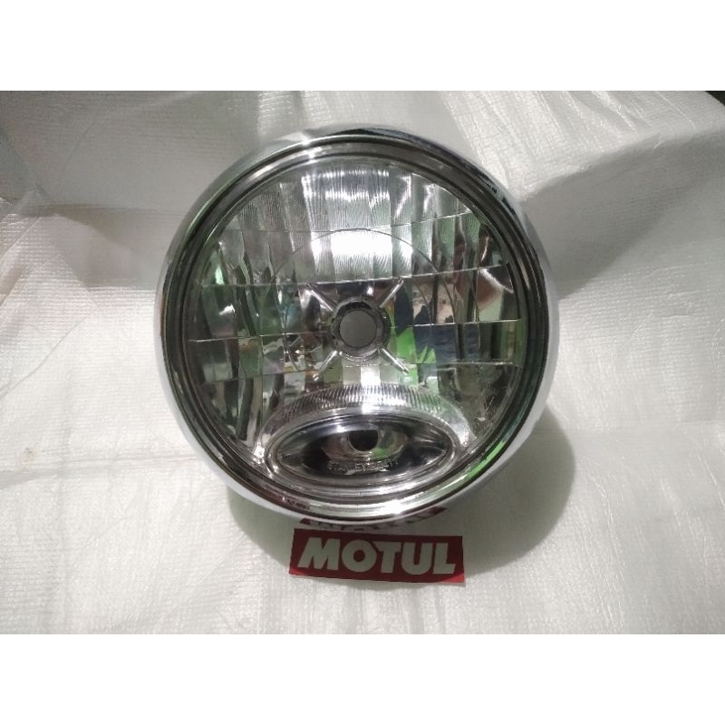 Reflektor Lampu Depan Scorpio Rxking Rx K Rxking Rxk New Bulat Original