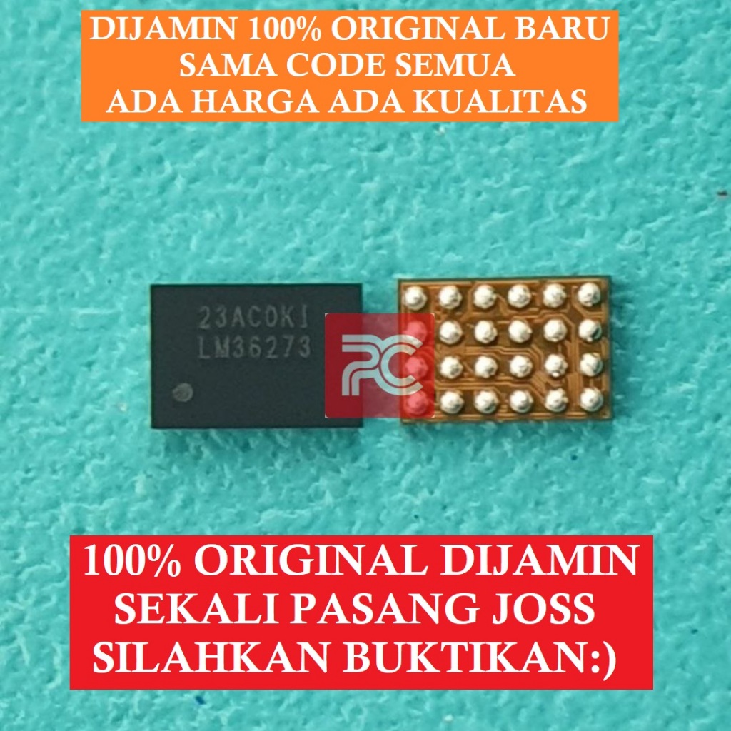 IC LAMPU LM36273 XIAOMI REDMI NOTE 8 PRO ORIGINAL TESTED