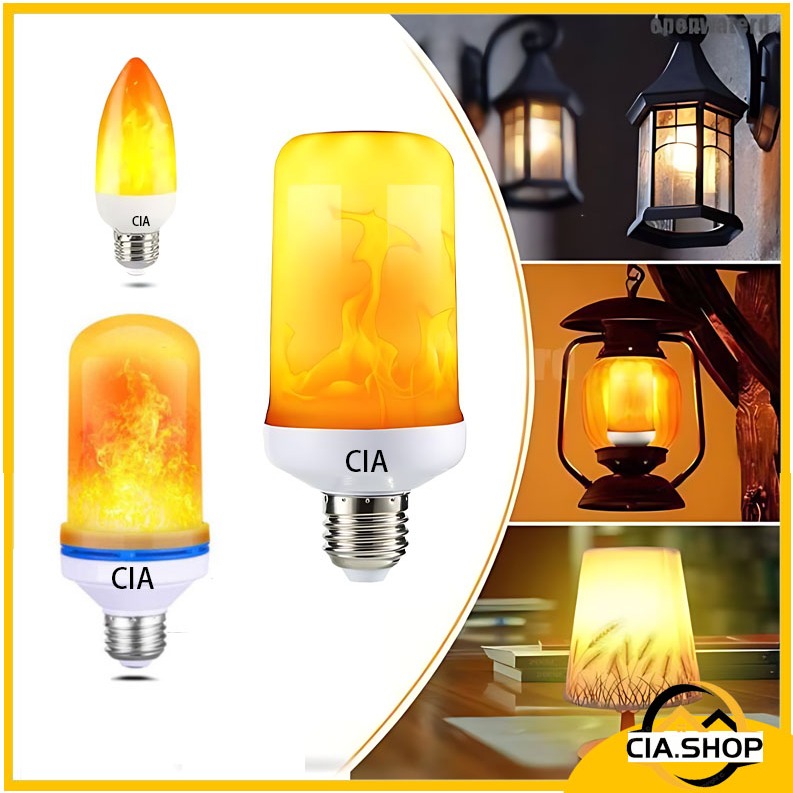 lampu api led e27 besar/bohlam obor led e27-autolux-Flame effect 3in1