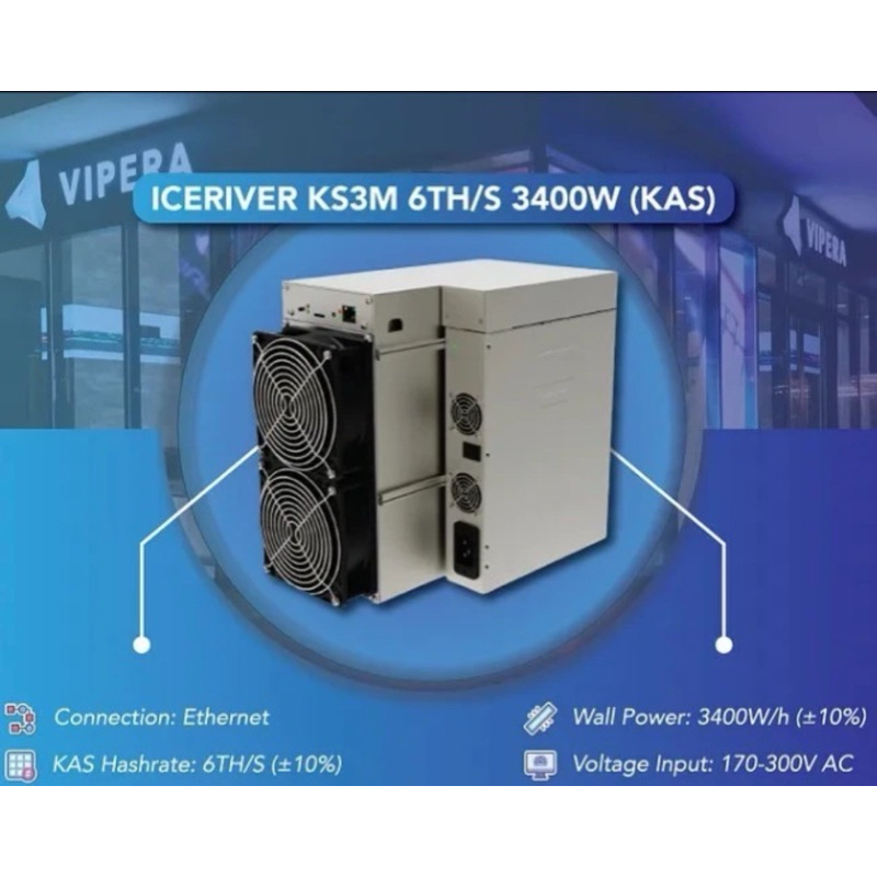 Iceriver KS3M 6 TH Kaspa Miner KAS