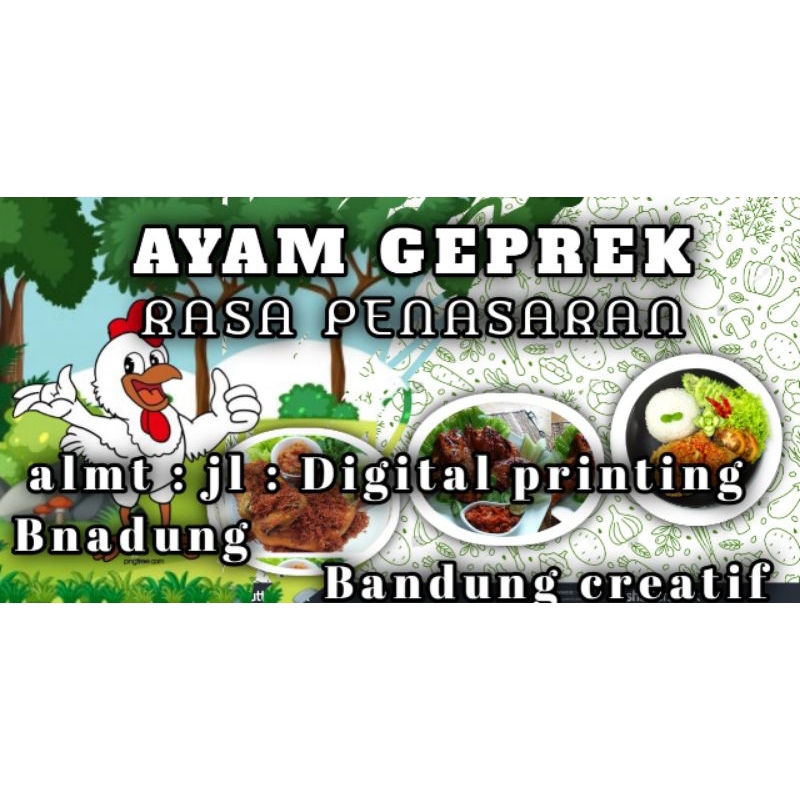 

sepanduk.ayam.bakar.bahan.flexsi.300gsm.1x2mter