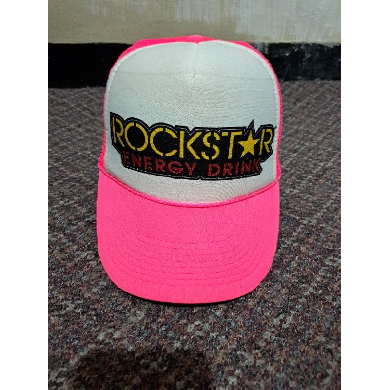Topi Trucker / Topi Ropehat - Rockstar Energy Drink