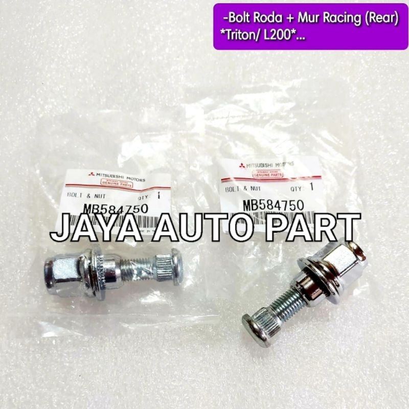 BAUT RODA + MUR RACING / TRITON / L200 / PAJERO