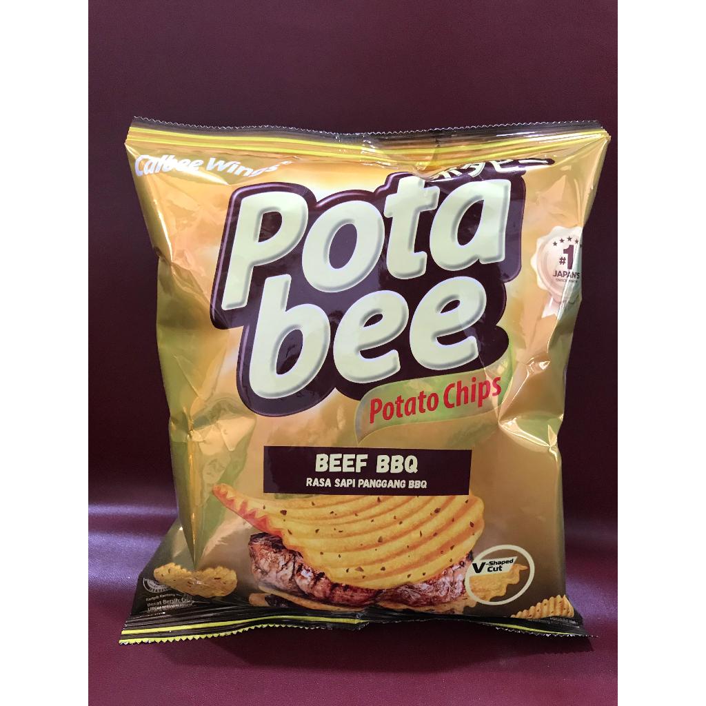 

Potabee Potato Chips Rasa Beef Bbq 68g - Kripik Kentang Potabee Rasa Sapi Panggang