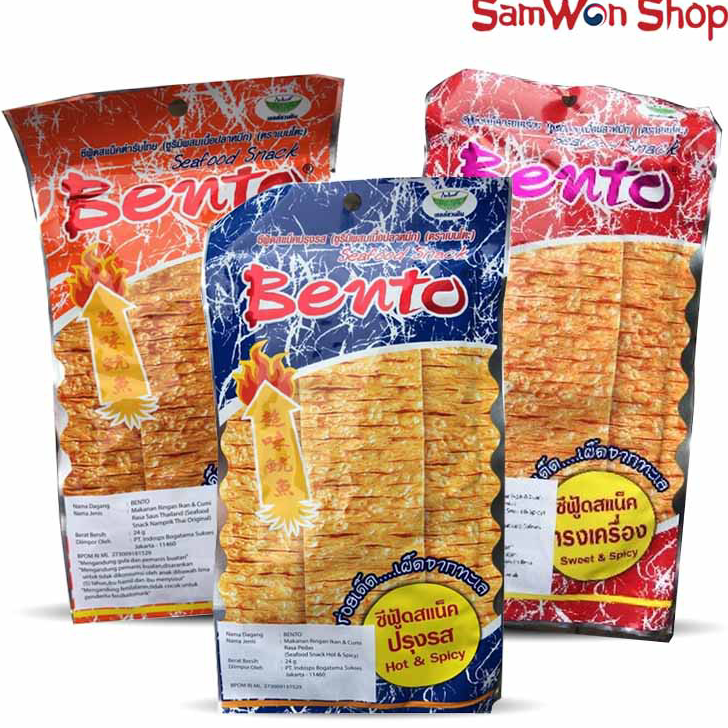 

Sale JUHI BENTO SQUID THAILAND 20 GRAM - SNACK CEMILAN CUMI INSTANT Kirim Sekarang