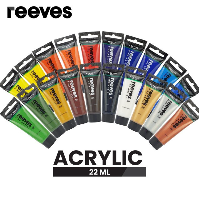 

Kirim Langsung Cat Akrilik Reeves Artists 22ml Acrylic Color Paint