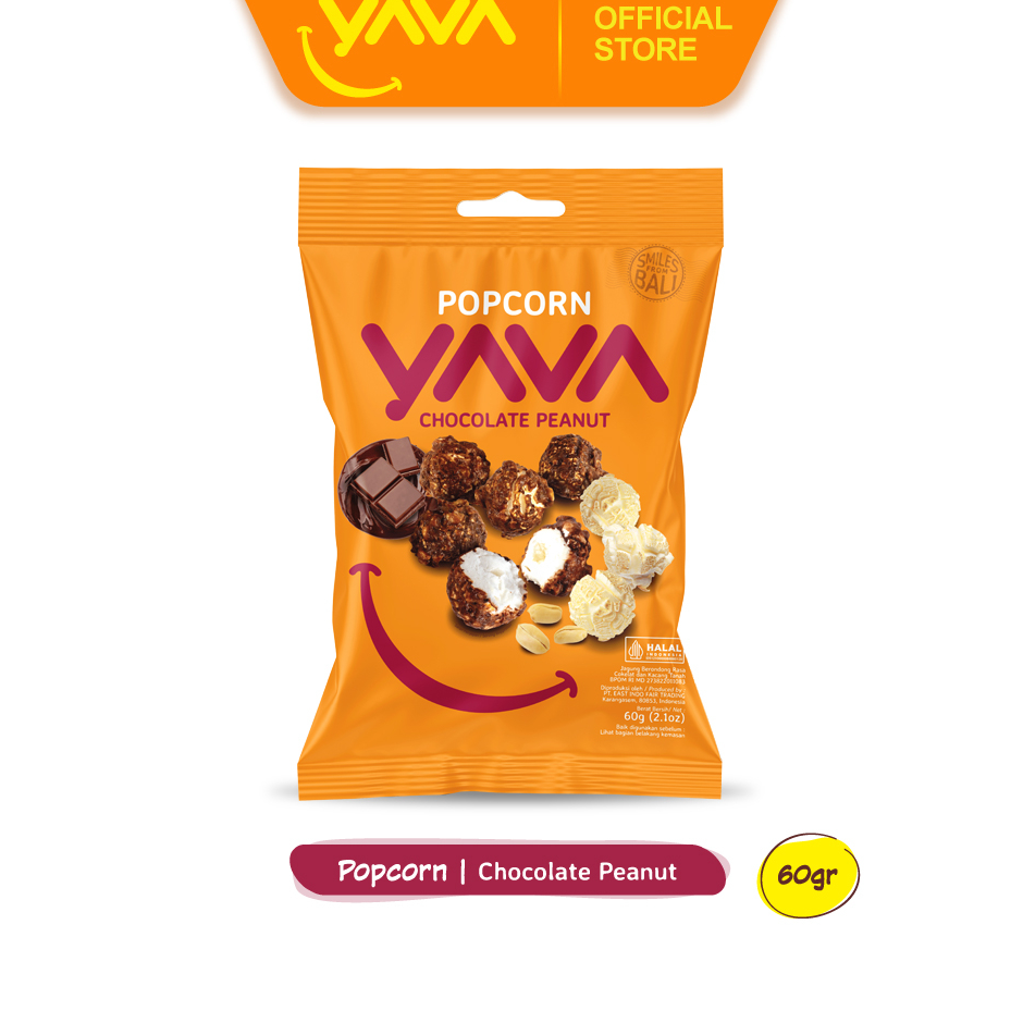 

Diskon YAVA Popcorn Chocolate Peanut 60g