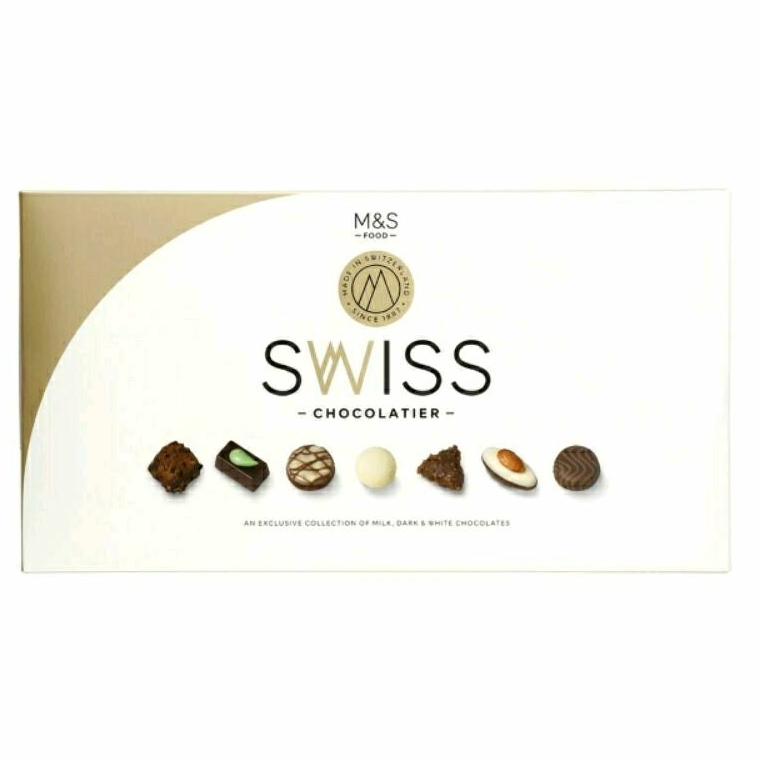 

MARKS & SPENCER Swiss Chocolatier Collection 145g