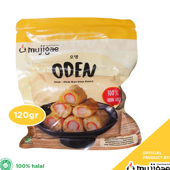 

☍☌✵❂ Mujigae by Wonhae Oden 120 gr / Odeng / Eomuk / Fish Cake / Makanan Cemilan Korea Instan Halal Bayar Di Tempat