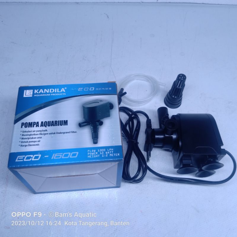 Pompa kandila ECO1800 / pompa aquarium / pompa kolam