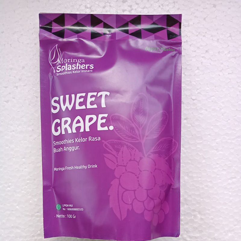 

Moringa splashers sweet grape