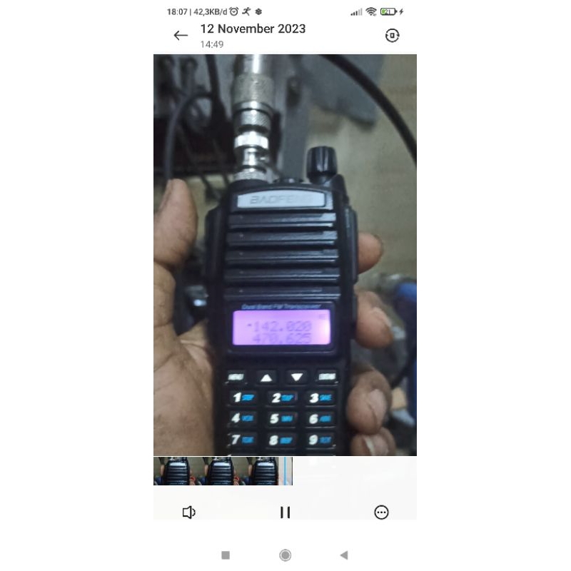 HT bopeng uv82 vhf uhf