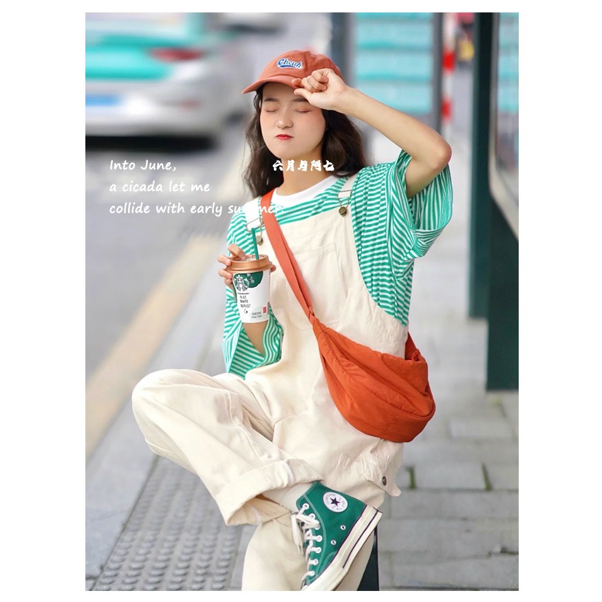 Tas Selempang Wanita Half Moon Bag Waist Bag Slingbag HALFMOON Bahu Mini Uniqlo