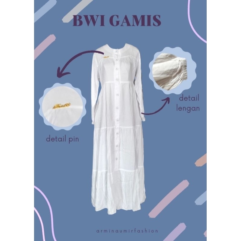 Gamis Putih By BWI 188