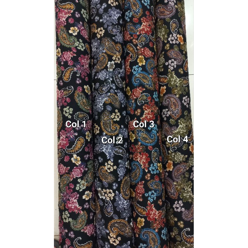 Rayon Motif Flower / Rayon Motif Bunga