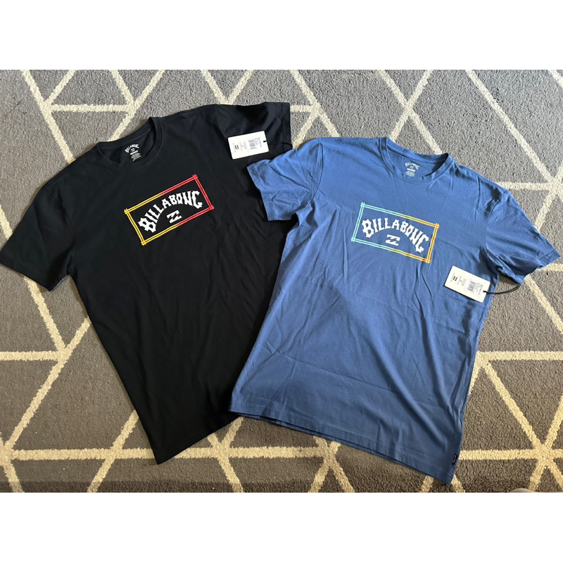 BILLABONG baju kaos unity SS hitam biru NEW ORIGINAL 100%