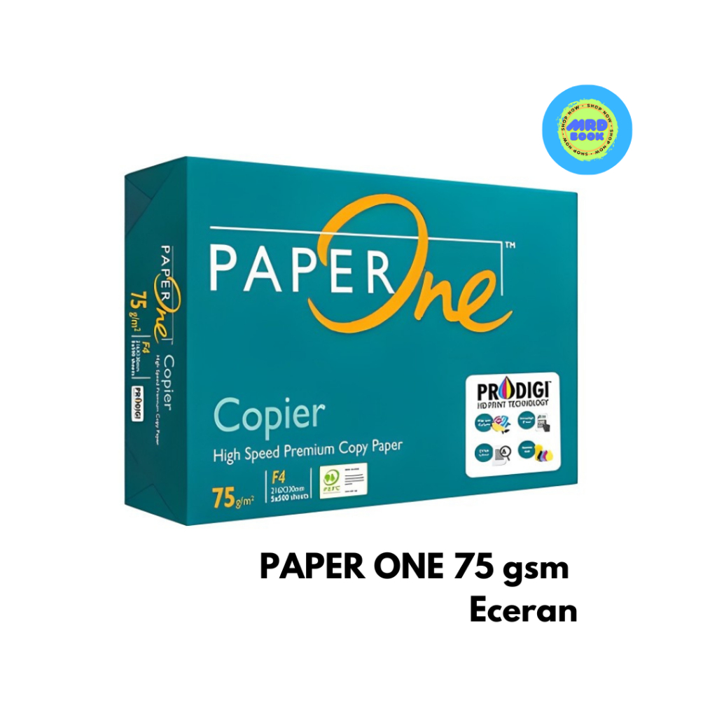 

PAPER ONE F4 75gsm Eceran