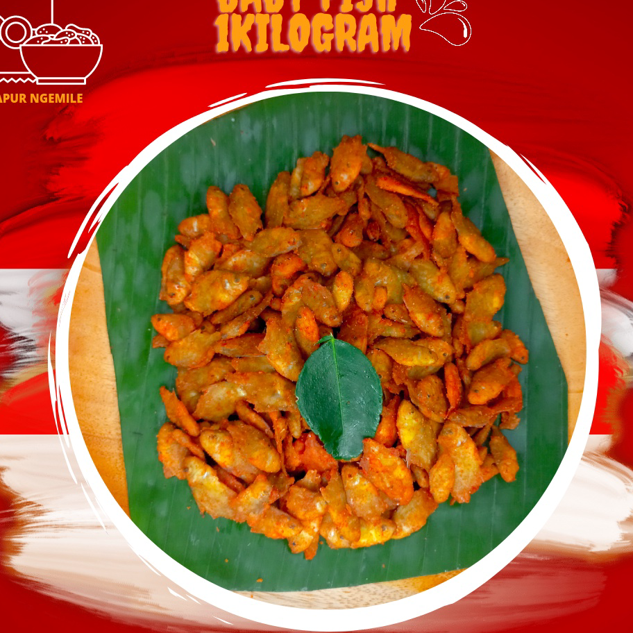 

Stok Banyak 1Kg Baby Fish Crispy RASA / PEDES JERUK / BALADO JERUK / ORIGINAL ASIN Produk