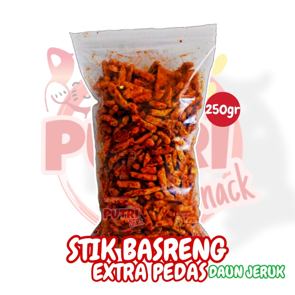 

BASRENG VIRAL 250GR DAUN JERUK / BASRENG BUMBU MELIMPAH