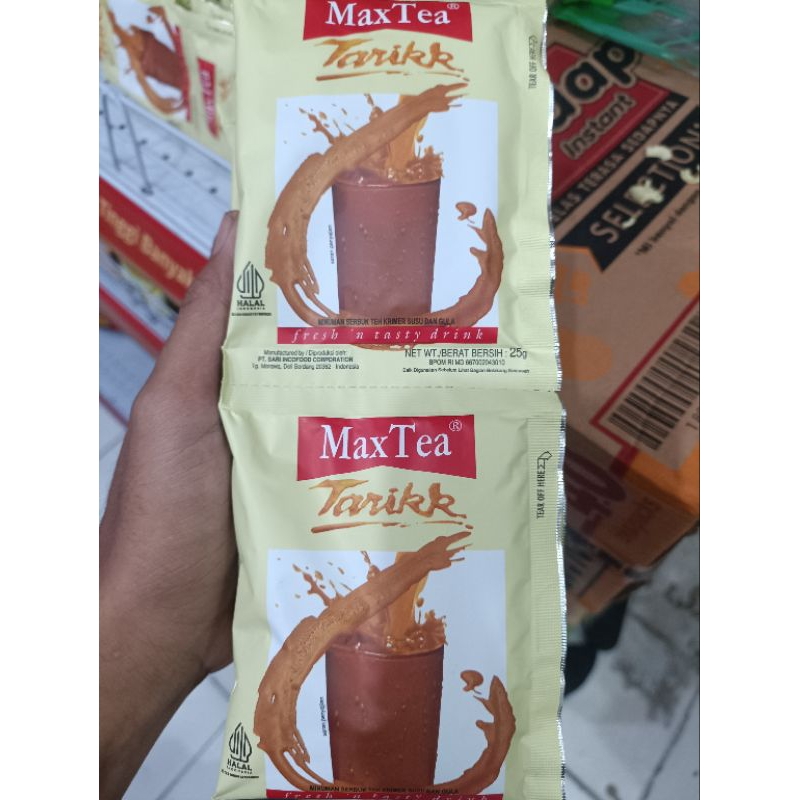 

[PROMO SPESIAL] MAXTEA TEH TARIK 1 RENTENG ISI 10 SACHET