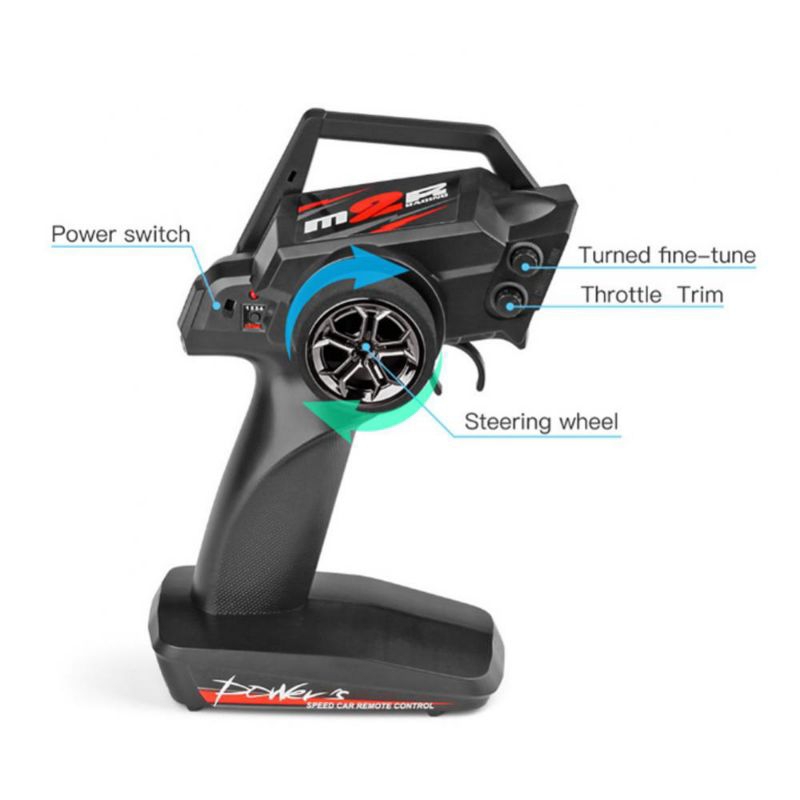 Transmitter Original Remot RX RC Wltoys 144001 144002 124018 124019 104001 RC Car