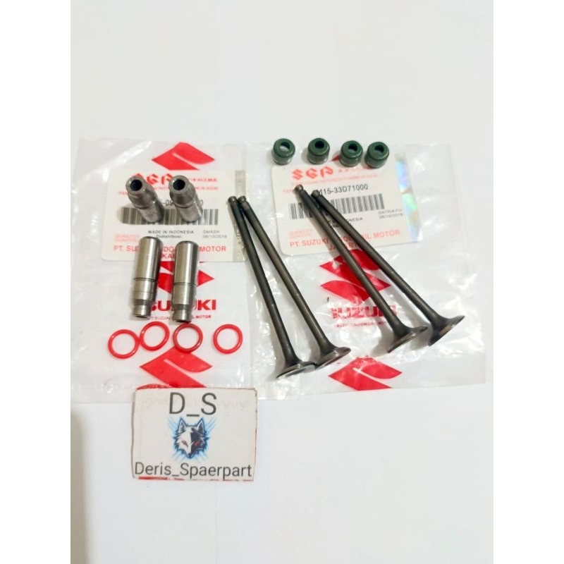 Bos botol klep+klep set seal klep Satria fu lama/new satria fu barong 1set
