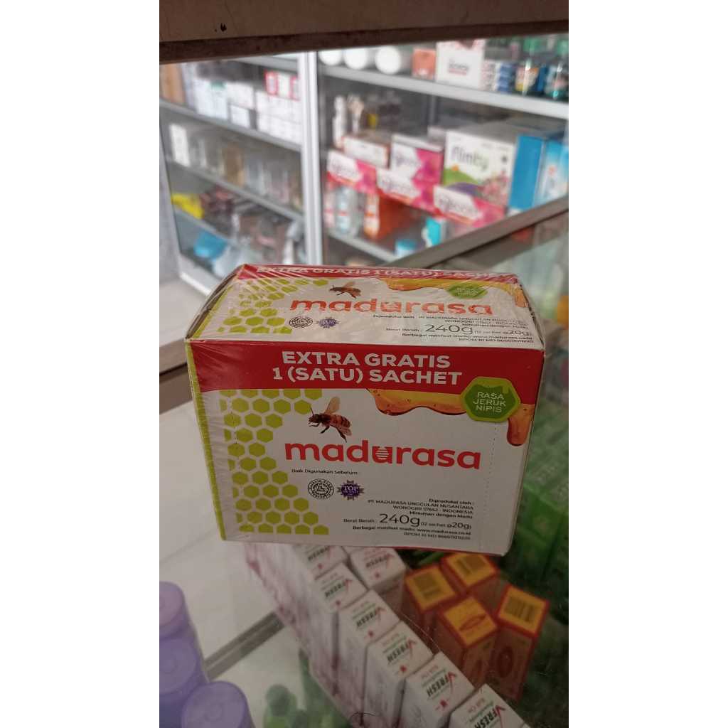 

Madurasa Jeruk Nipis Isi 12 Sachet