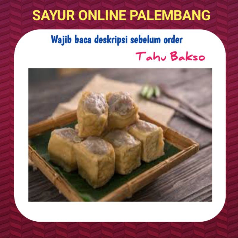 

Tahu Bakso Per Bungkus isi 10pcs - Pasar Toko Sayur Sayuran Segar Palembang