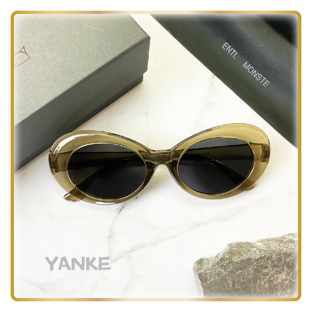 [Paket Kotak & Lap] Kacamata Hitam Uv400 Kacamata Wanita/Pria Sunglasses Korean Ins Fashion eyewear 