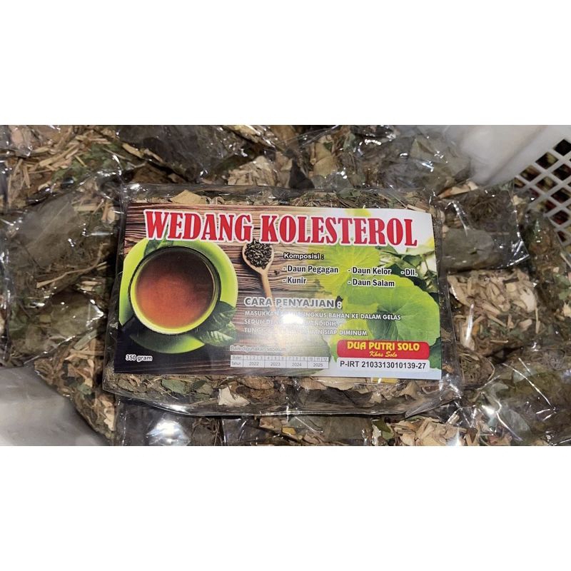 

WEDANG KOLESTEROL/JAMU SEHAT UNTUK KOLESTEROL/ECER