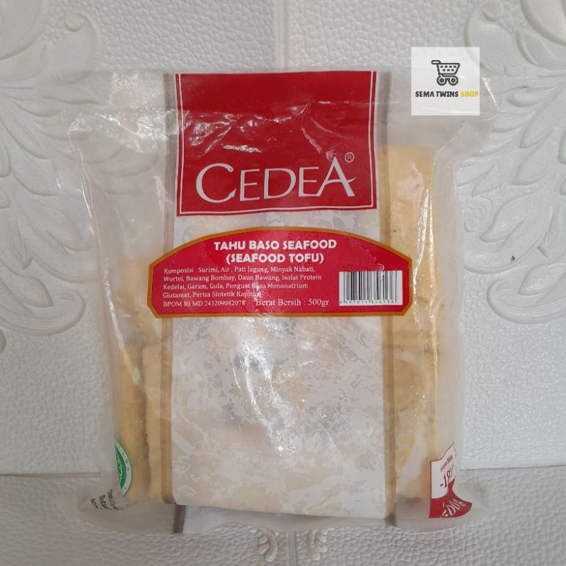 

Cedea TAHU BASO SEAFOOD TOFU 500GR