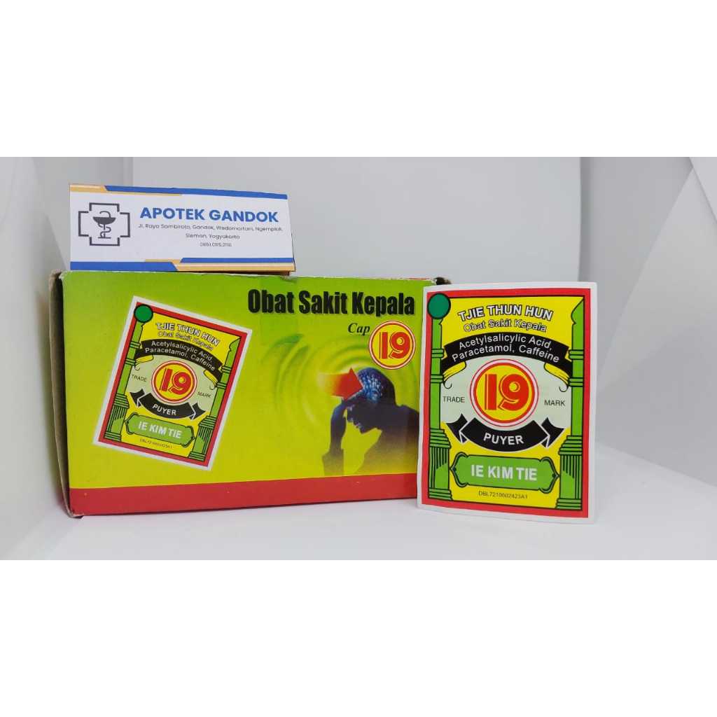 Puyer 19 obat sakit kepala