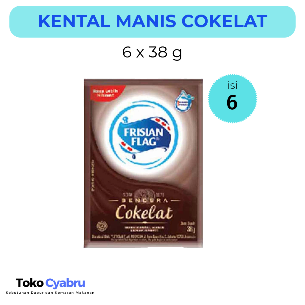 

Kental Manis Coklat Frisian Flag 6 x 38 g