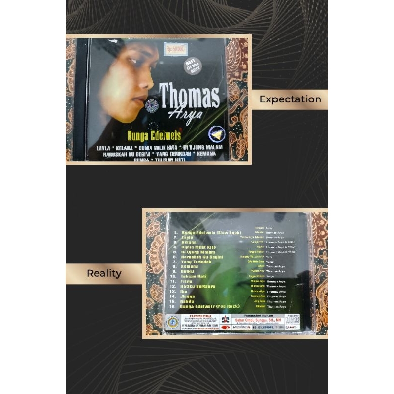 CD audio Thomas Arya