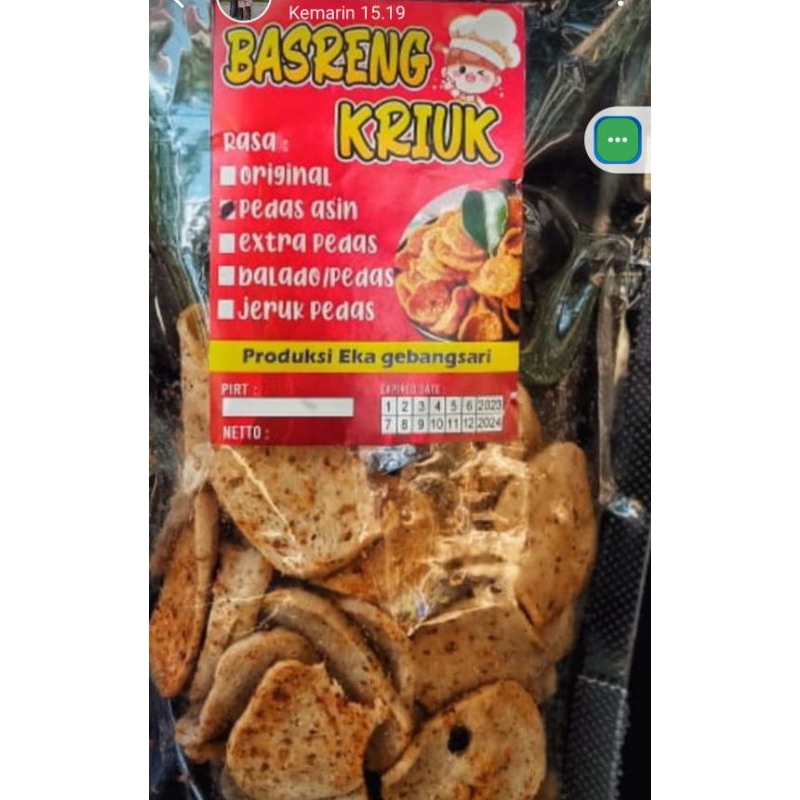 

Basreng kering