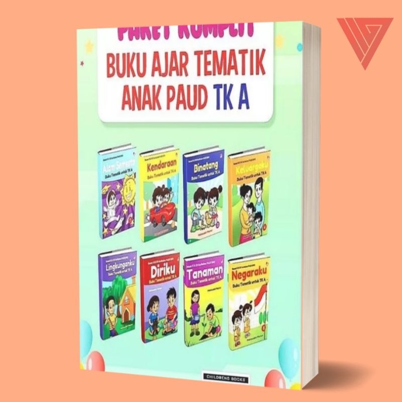 Iyig - Paket Komplit Buku Ajar Tematik Anak Paud Tka A - Buku Anak Anak - Buku Tk A - Laksana