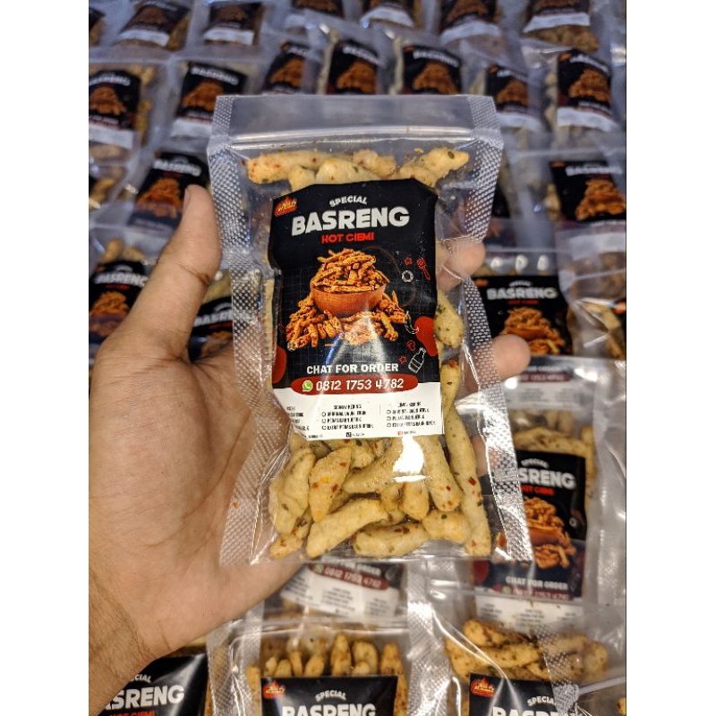 

Basreng Bakso Goreng Murah Varian Pedas Daun Jeruk