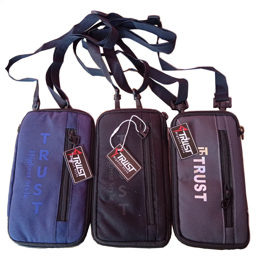 tas hp tas slingbag tempat atm kartu nama tas wterproft