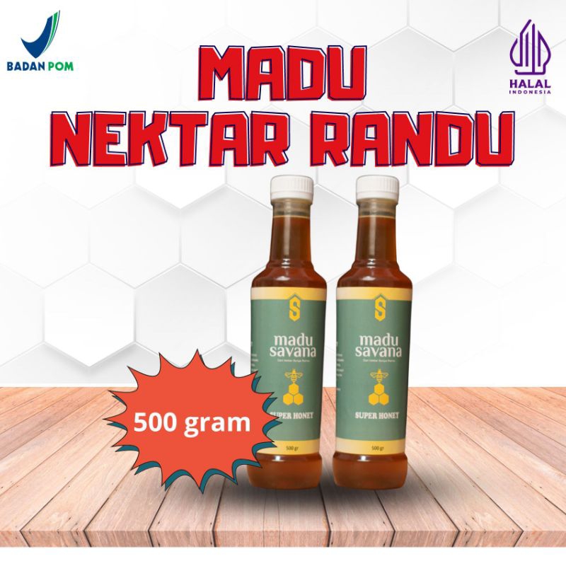 

madu savana nektar bunga randu spesial panen