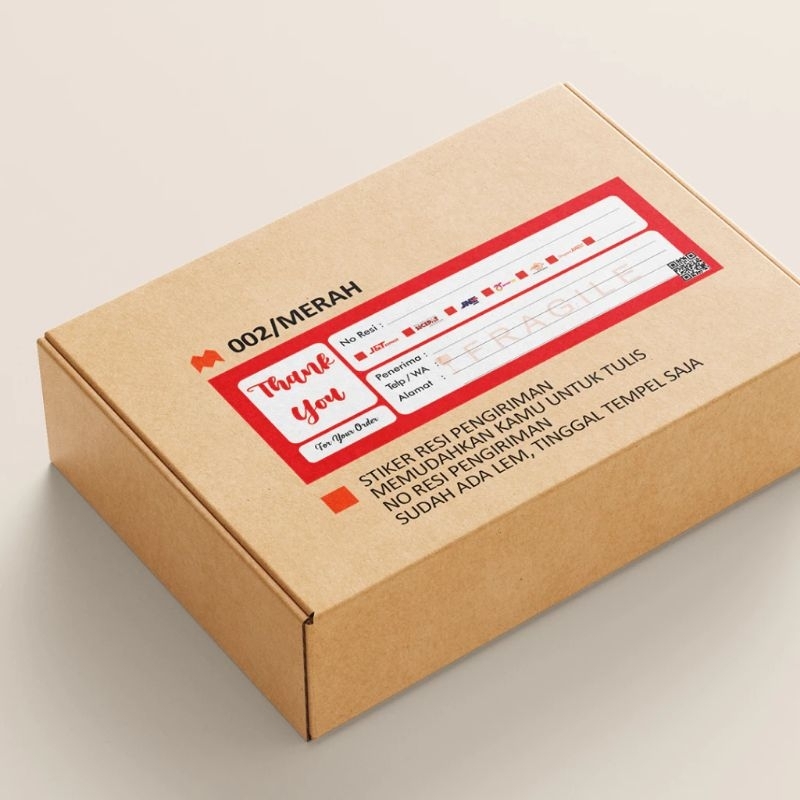 

sticker label pengiriman