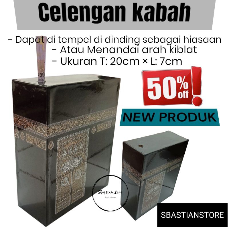 CELENGAN KA'BAH celengan miniatur ka'bah Celengan kabah
