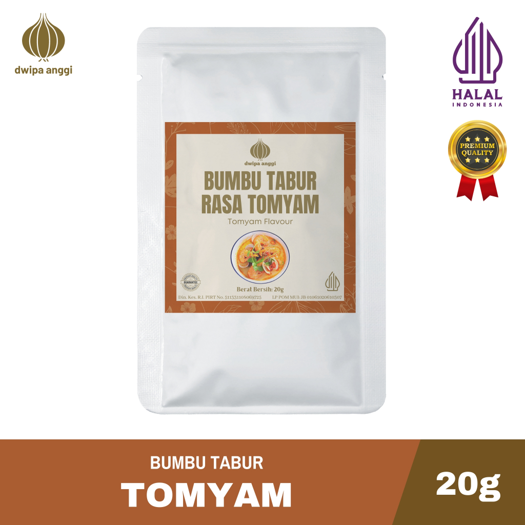 

Bumbu Tabur Rasa Tomyam | Perisa Tomyum | Tomyum Seasoning | Tomyam