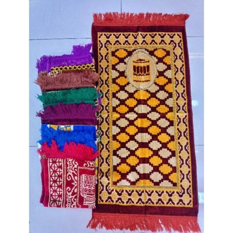 sajadah midi turkiye ukuran 55x110 cm/sajadah murah