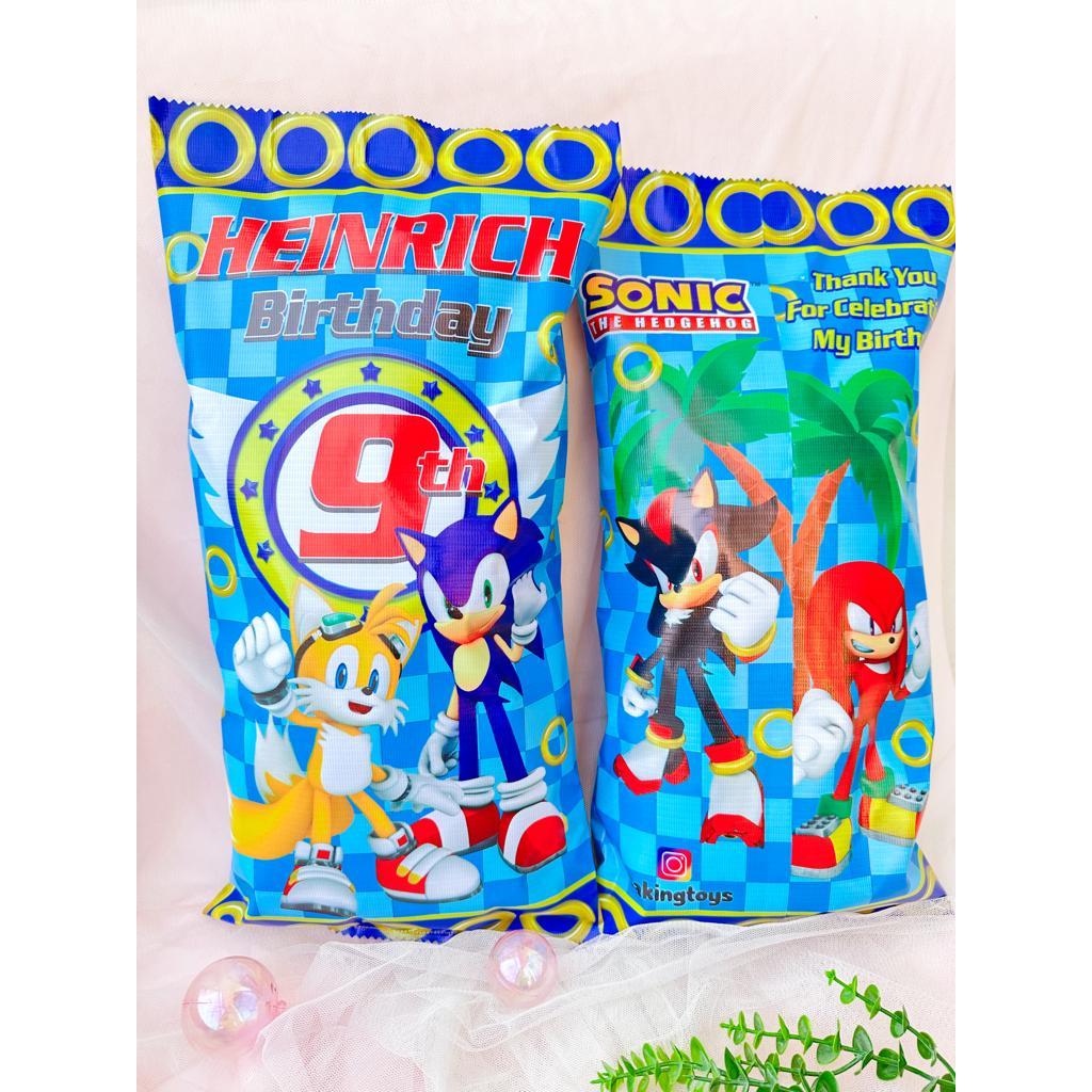 

Sonic Pouch Snack Birthday / Kantong Souvenir Ulang Tahun