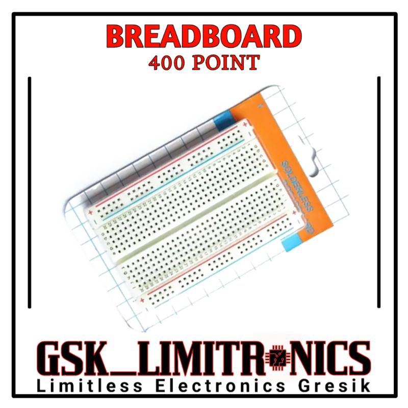 MINI BREADBOARD 400 POINT SOLDERLESS PCB PROJECT BOARD