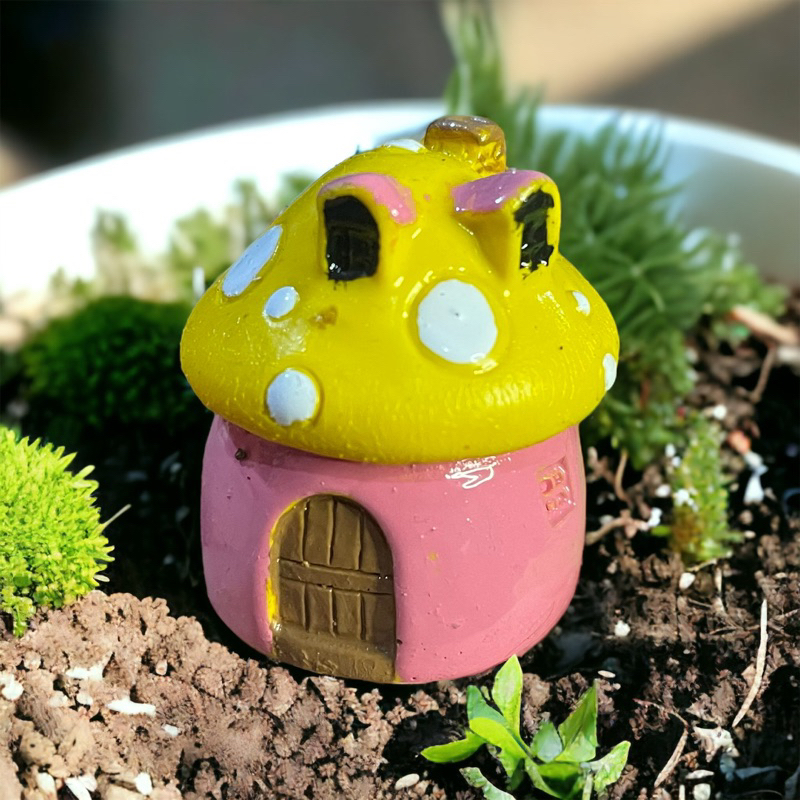 Rumah Jamur Mini Hiasan Aquarium